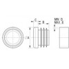 Lamellenstopf rund [085] (085036062003)